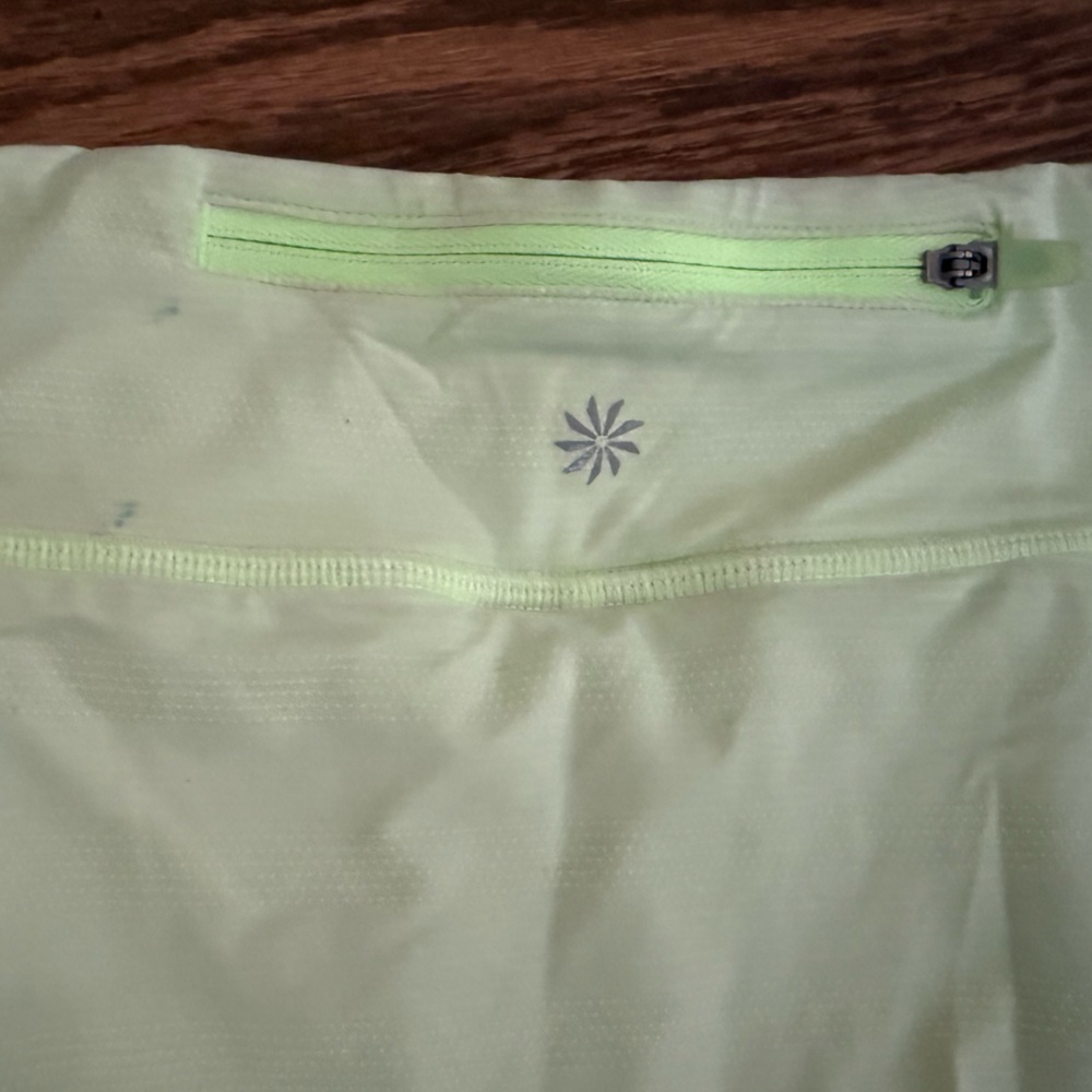 Athleta Girl Light Green Athletic Tiered Skort - Picture 2 of 5